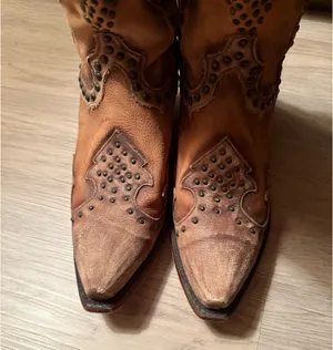 Dan Post Cowboy Boots Vintage thumbnail 4