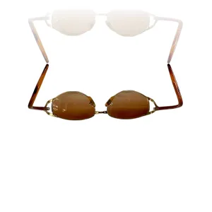 Tortoiseshell and Gold Frame Sunglasses Brown thumbnail 4