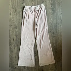 Dolls Kill Bratz Velour Wide Leg Track Pants- Medium thumbnail 4
