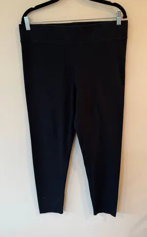 Aerie Leggings Womens XL Black Chill. Play. Move. Gym Yoga High Waist Pull On thumbnail 1