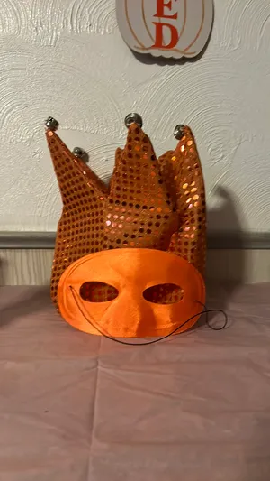 Halloween mask Orange Size undefined thumbnail 2