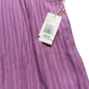 ✨💜 L*Space Active Upbeat‎ Dress Lavender Ribbed Sleeveless Mini L NWT 💜✨ thumbnail 4