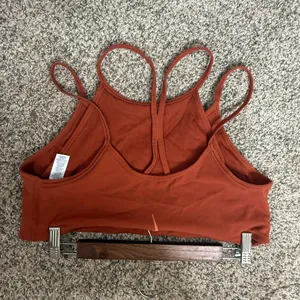 Nike Rust Orange Strappy Crop Top 2xl thumbnail 4