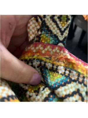 Farm Rio Banana Scarves Colorful Printed Midi Dress thumbnail 3