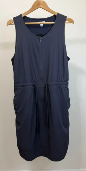 FLX Athleisure Gray Dress Built In Shorts Quarter Zip SzXL thumbnail 1