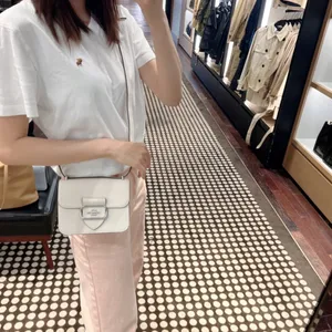 Coach Morgan Square Crossbody Chalk White Crossgrain Leather CL416 NWT $398 thumbnail 7