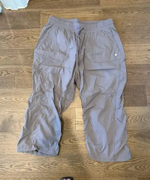 Willow Drive Women's Gray Cargo Wide Leg Parachute Pants XL thumbnail 1