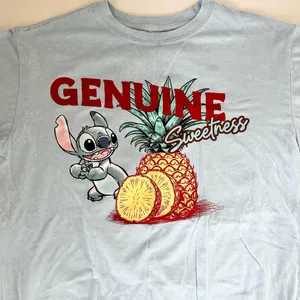 Disney Stitch Pineapple Oversized Tshirt  thumbnail 3