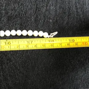 NWOT Pearl Necklace, Bracelet & Earrings Set thumbnail 4