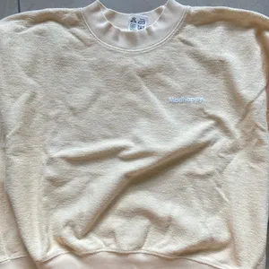 Madhappy Sweatshirt Terry Cloth Yellow Medium Cropped Crewneck thumbnail 7