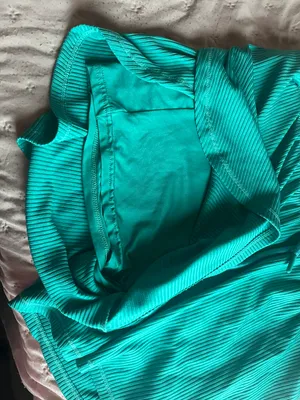 Green Workout Shirts High Waisted Size XL thumbnail 3
