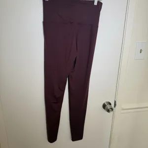 Kindred Bravely Women's Maternity XS Maternity L/S Top and Leggings Set Wine thumbnail 6