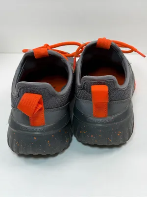 Adidas Cloudfoam Women Size 5 Gray Orange Running Sneakers Athletic Shoes thumbnail 7