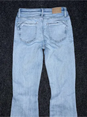 Buckle Black Fit 53 Bootcut Stretch Jeans 24x32 Light Wash Distressed BBW6514R thumbnail 4
