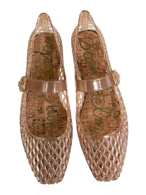 New In Box Sam Edelman Michaela Jelly Mary Jane Flats Size 9 thumbnail 2