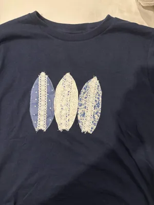 Cute summer baby tee Blue Size XS thumbnail 2