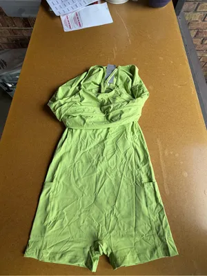 Women's NEW Vibrant Green Exercise Dress with Adjustable Straps Size XS #260370 thumbnail 10