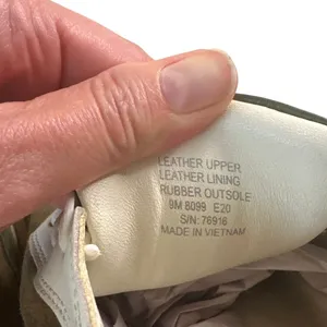 Tory Burch Retro Olive Suede Trainers Sneakers Size 9‎ thumbnail 6