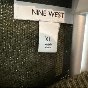 Nine West Green Patterned Women's Sweater thumbnail 4