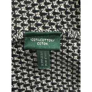 Lauren Ralph Lauren Knit Dress Black White Geometric Pattern 3/4 Sleeves‎ Medium thumbnail 8