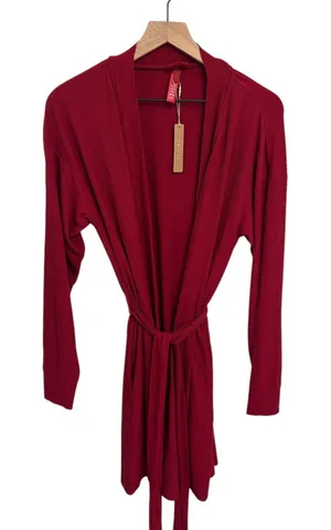 Skims Soft Lounge Short Robe Brick M Sold out New With Tags thumbnail 1