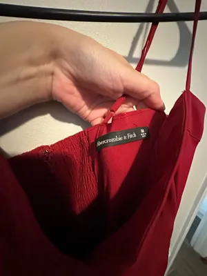 Red Abercrombie Dress thumbnail 4