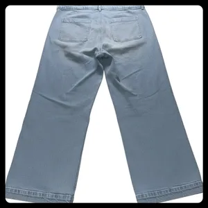 Old Navy Sky-Hi Wide Leg Jeans Womens 20 Light Wash Extra High Rise Denim thumbnail 6