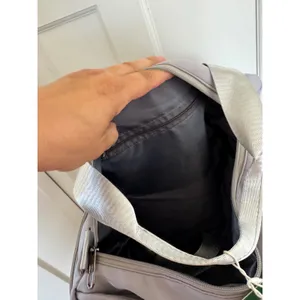 NWT‎ Halara silver gray gym bag thumbnail 6