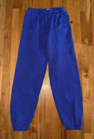 TNA ARITZIA Cozy AF Fleece Purple Sweatpants‎ Joggers size XS *Flawed* thumbnail 1