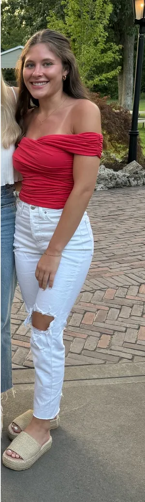 white jeans  thumbnail 1