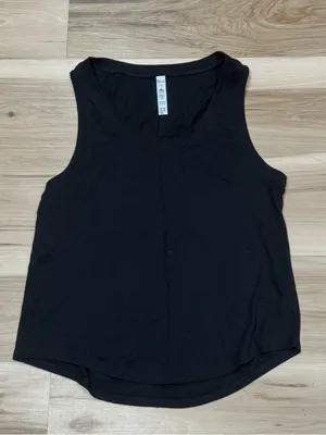 Alo Yoga Black Tank Top Women’s Small thumbnail 1