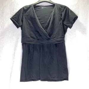 GAP Maternity Nursing Shirt Black thumbnail 2