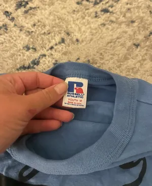 LA Dodgers Baby Tee Blue Size XS thumbnail 2