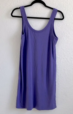 Lululemon tank dress purple size 6 thumbnail 1