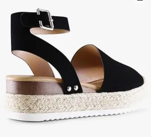 Marco Republic Toronto espadrilles black shoe size 11 new thumbnail 4
