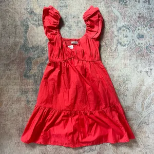 Abercrombie Ruched Flutter Mini Dress thumbnail 3