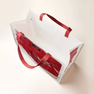 kate spade new york x Target Red/White nwt on hand large tote bag thumbnail 3