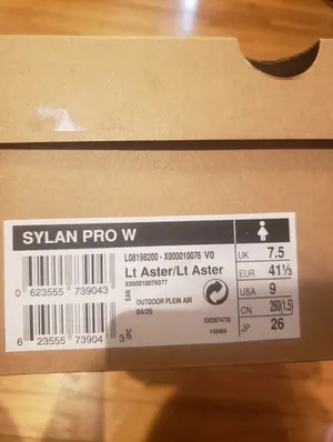 ARC’TERYX SYLAN PRO Aster Purple Shoe Womens Size 9 Vibram Megagrip Athletic thumbnail 5