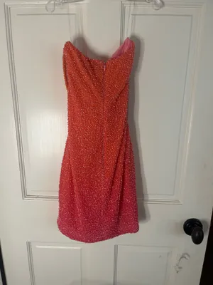 Oh Polly Mini Strapless Dress thumbnail 3