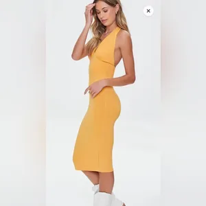 Halter midi dress thumbnail 2