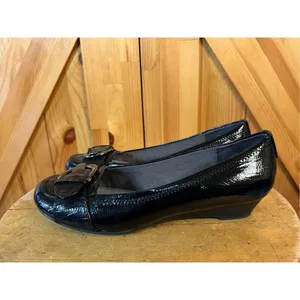 Life Stride Margot Women's Shoes Size 6.5M Black Buckled Slip On thumbnail 3