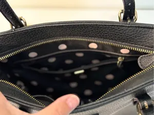 Classic Anne Klein Black Tote Handbag thumbnail 6