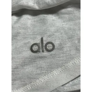 Alo Yoga White Scoop Neck Sleeveless Sports Athletic Activewear Tank Top Sz S/M thumbnail 5