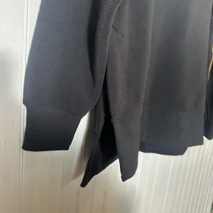 CALIA by Carrie Underwood Black Oversized Side Slit Hoodie thumbnail 7