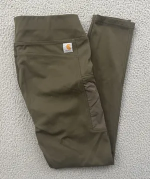 Carhartt Force Lightweight Leggings Tarma Taupe Utility Women's Medium x 27 thumbnail 1