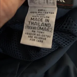VTG L.L. Bean Traveler Belted Rain Trench Coat Dusty Blue Sz M Pockets Academia thumbnail 10