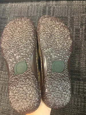 Børn tan suede mule clogs comfort shoes sz 8 thumbnail 5