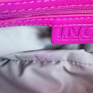 INC International Concepts Hot Pink Quilted Chain Shoulder Bag thumbnail 12