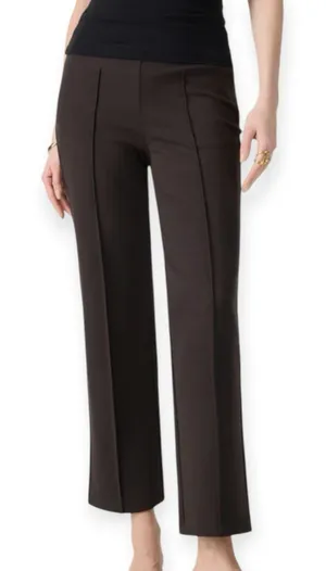 NWT OGL Ponte Wrinkle Resistant High Rise Cropped Flare Leg Travel Pants Small thumbnail 1