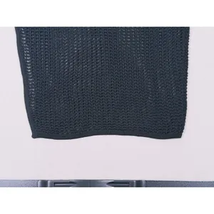 Halara Mesh Crochet Open Knit Midi Skirt Drawstring Size M Black Resort Coverup thumbnail 11